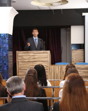 What essential items do you take with you to a book signing event or speaking engagement?