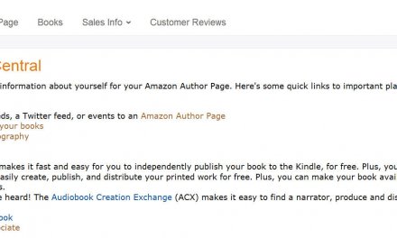 How to Make the Most of Amazon Author Central