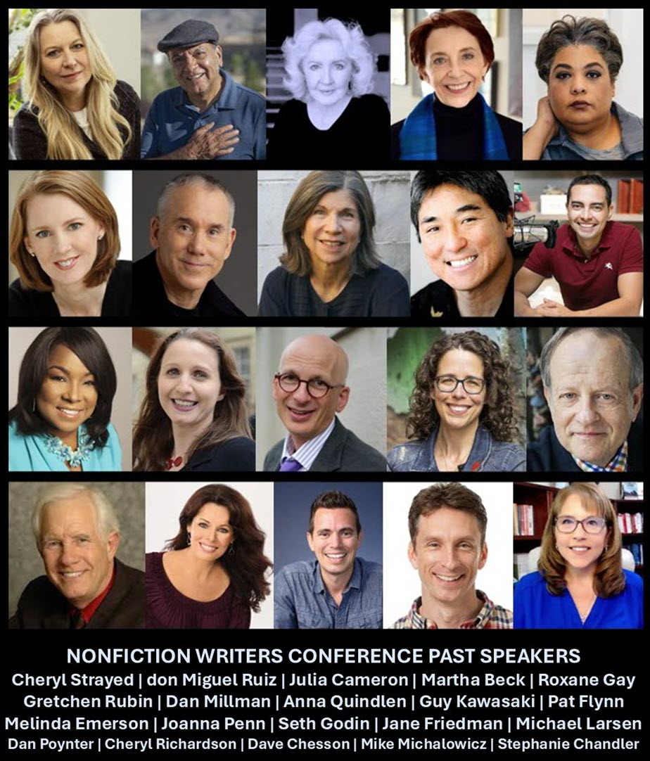 Nonfiction Writers Conference Past Speakers 